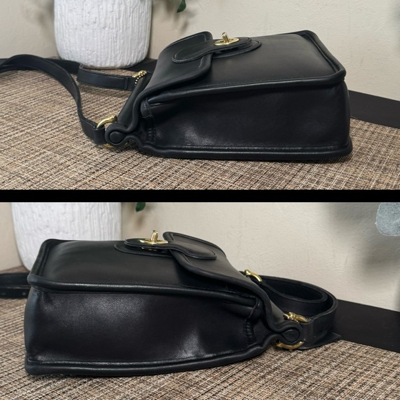 ❤️SOLD❤️Vintage Coach Black Murphy Bag 9930 - Picture 5 of 11